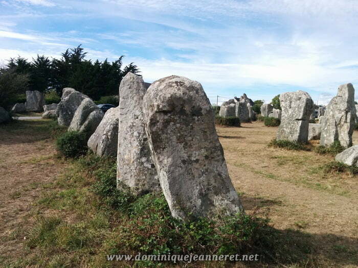 L’alignement des menhirs de Kerzerho à Erdeven