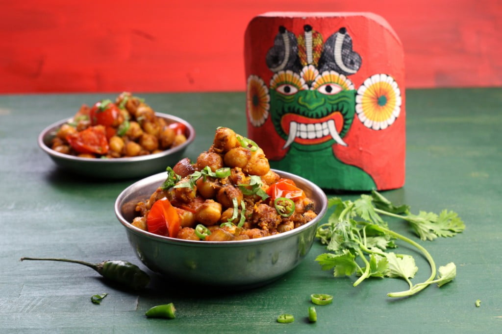 Deviled Chickpeas – Kadala Thel Dala