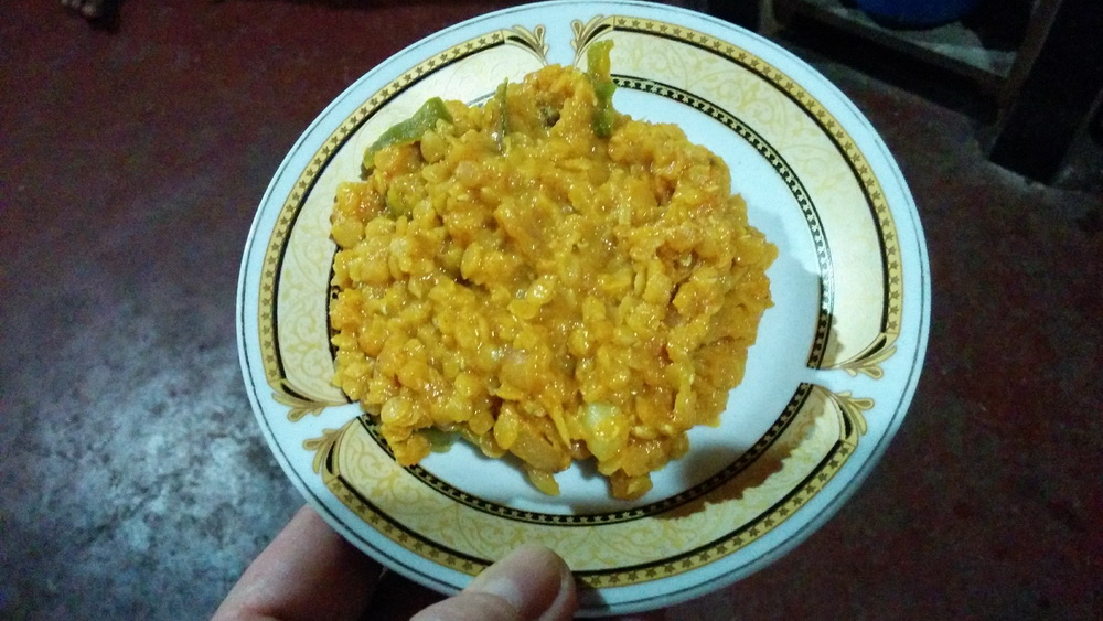 Recette de Dahl (Parippu), Sri Lanka