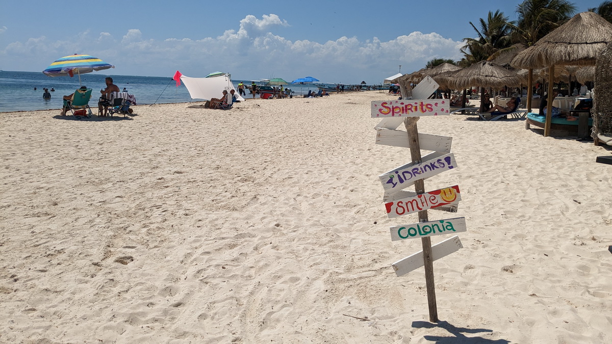 Deux autres jours au Mexique – Puerto Morelos et Playa del Carmen