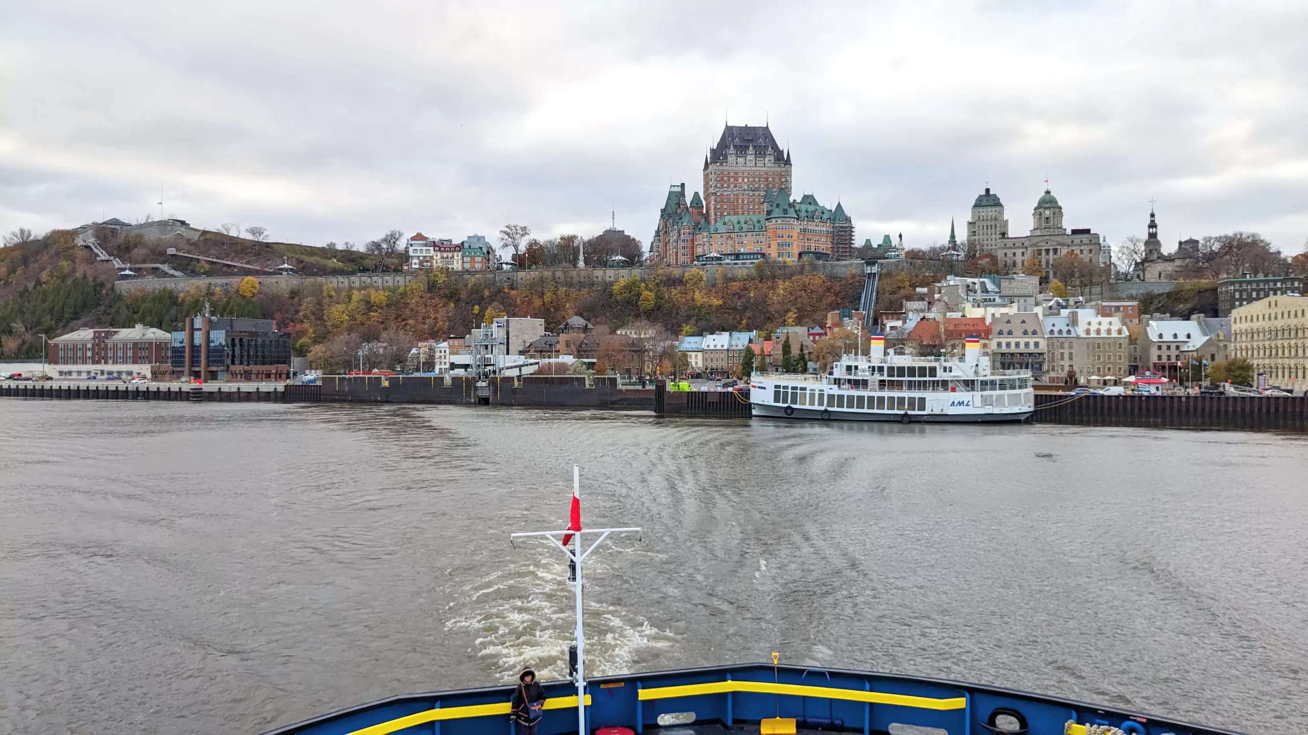 Une rencontre très surprenante et petit tour autour de Québec